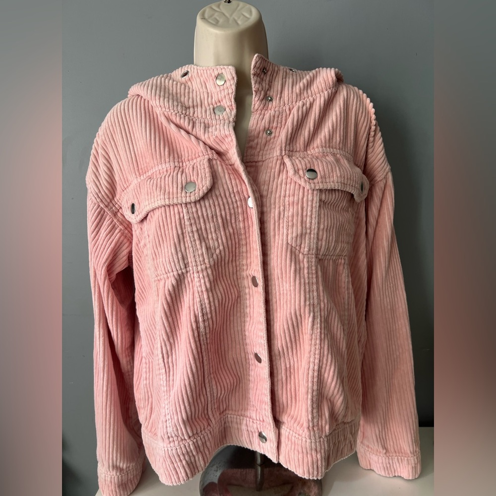 Forever 21 Blush Corduroy Jacket